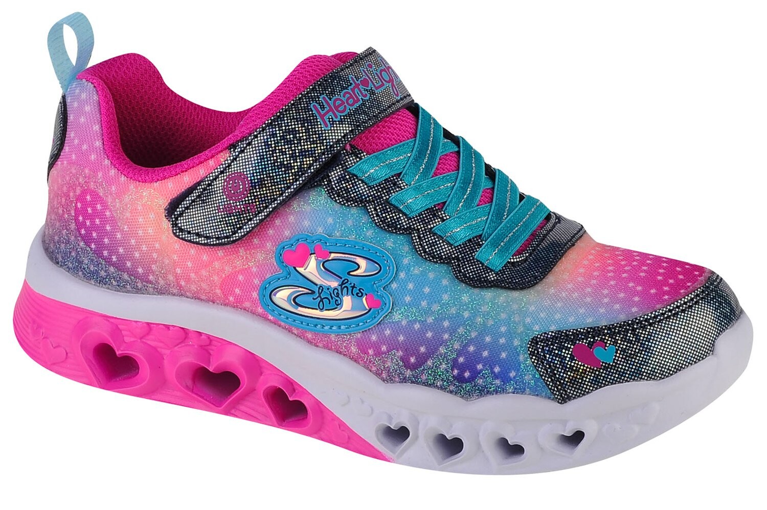 

Кроссовки Skechers Flutter Heart Lights, разноцветный