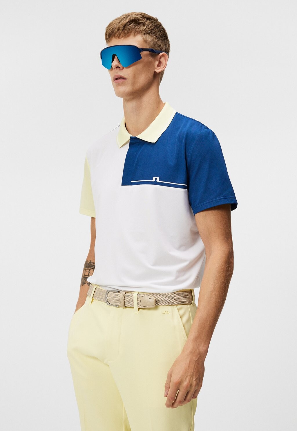 

Рубашка-поло CLIFF REG J.LINDEBERG Sports, цвет white