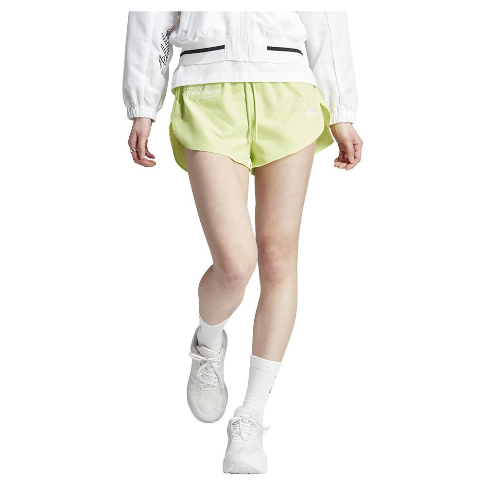 

Шорты adidas Scribble Woven, зеленый