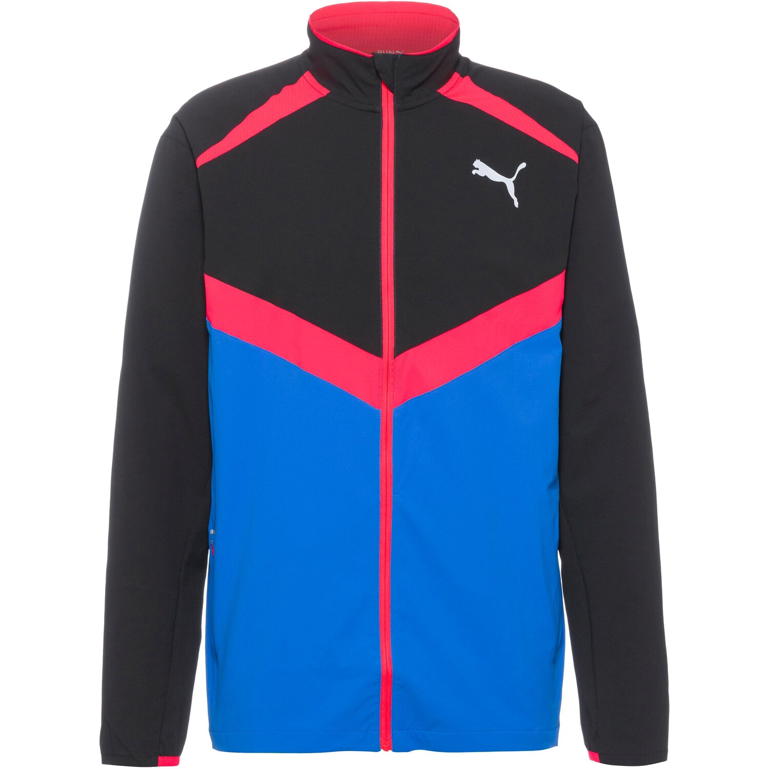 

Куртка Puma Laufjacke Run Ultraweave, пума черный-ультра синий