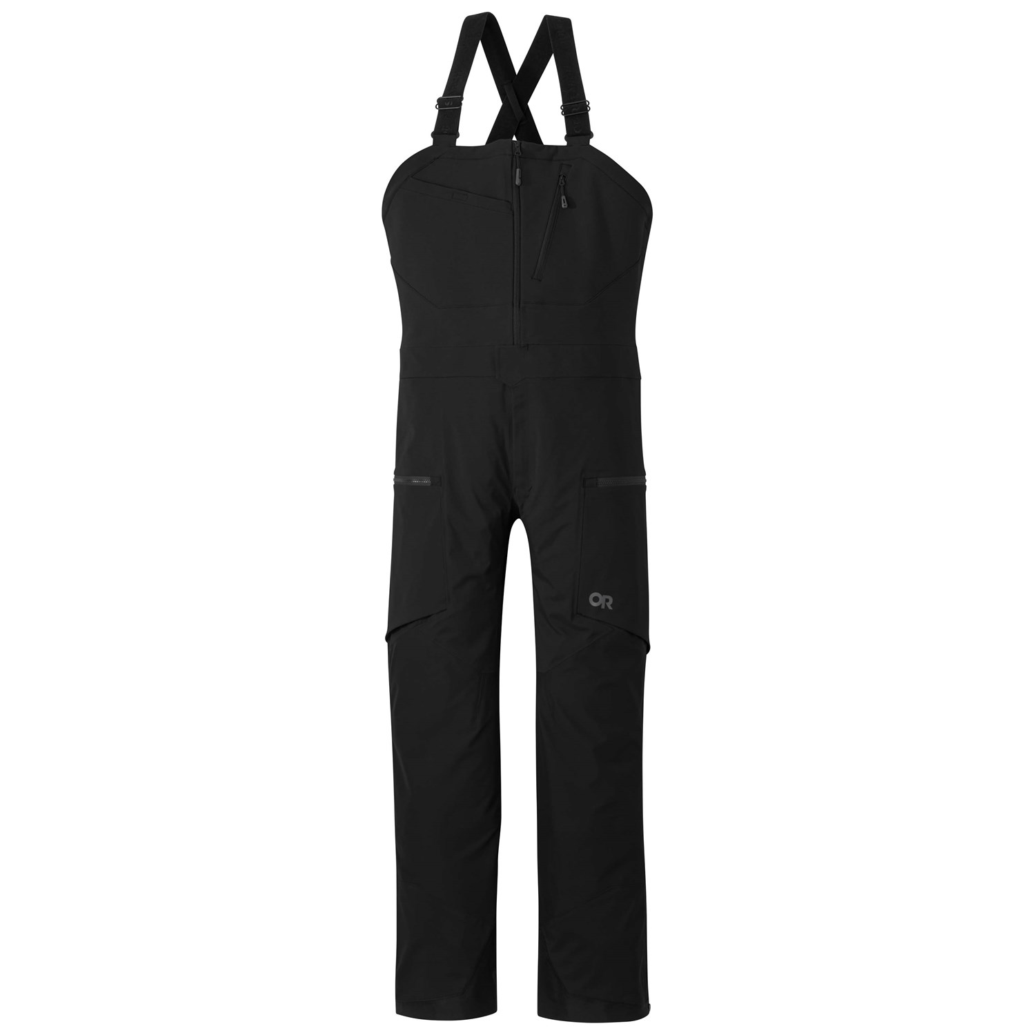 Горнолыжные брюки с подтяжками Outdoor Research Skytour AscentShell Short, черный