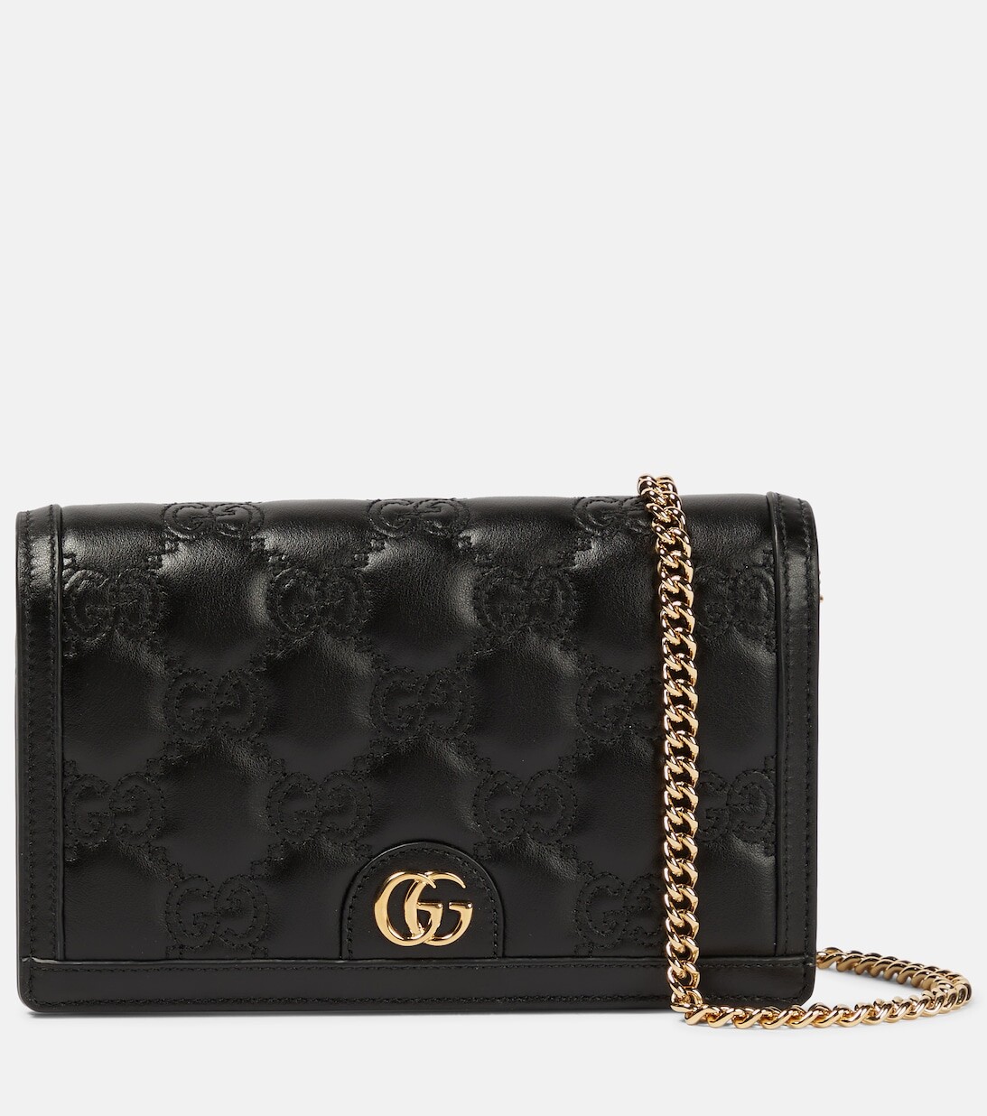 

Кошелек GG Matelassé с цепочкой Gucci, черный