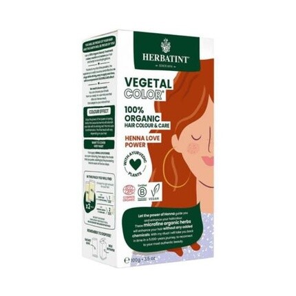 

Органическая хна Love Power Vegetal Color 100 г, Herbatint