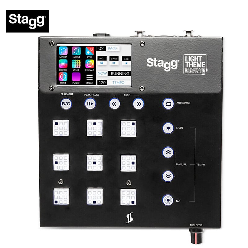 цена Контроллер освещения Stagg LightTheme Remote Lighting Controller