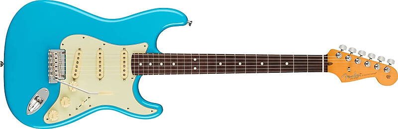 

Электрогитара Fender American Professional II Stratocaster - Miami Blue with Rosewood Fingerboard