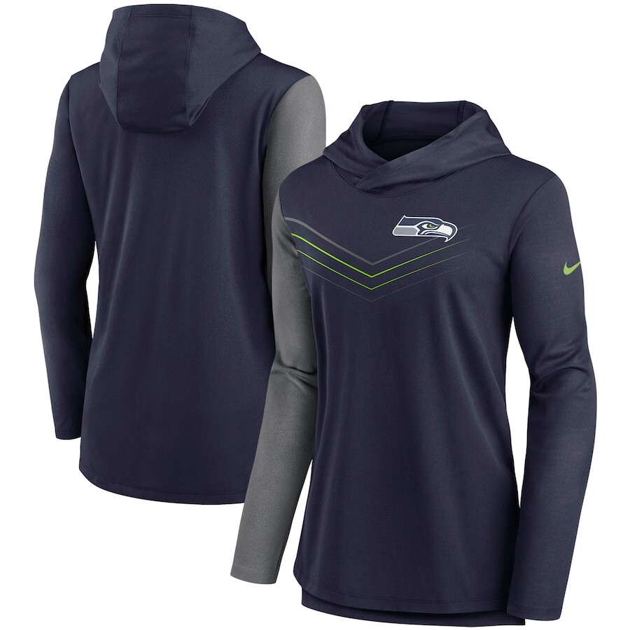 

Футболка с длинным рукавом Nike Seattle Seahawks, нави