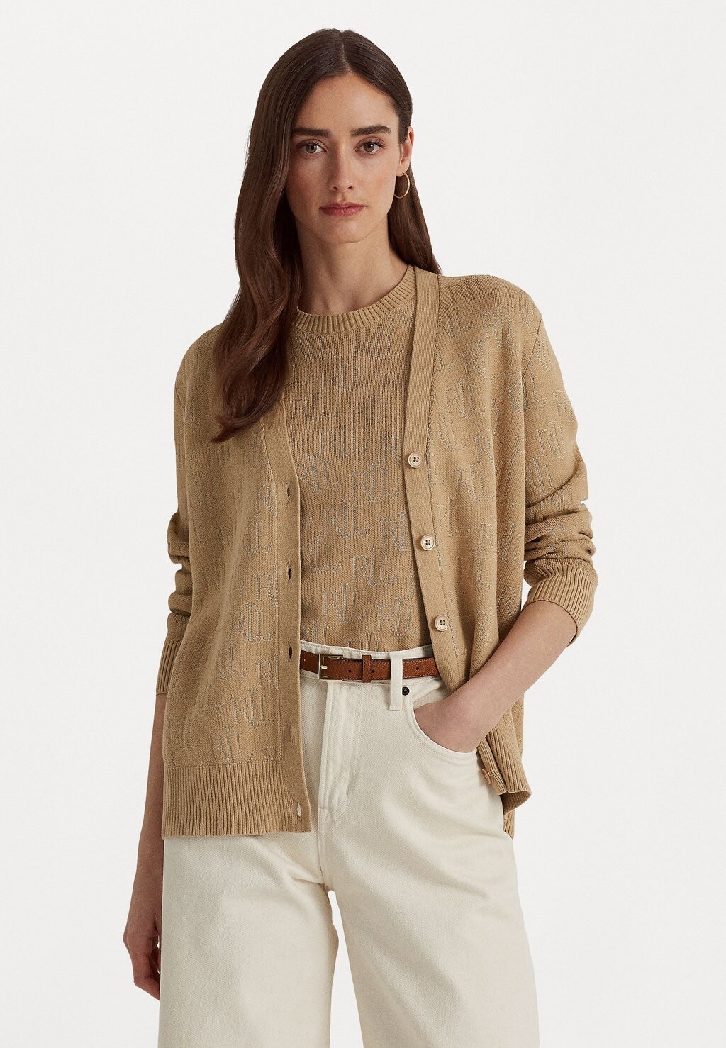 

Кардиган Ralph Lauren, Коричневый