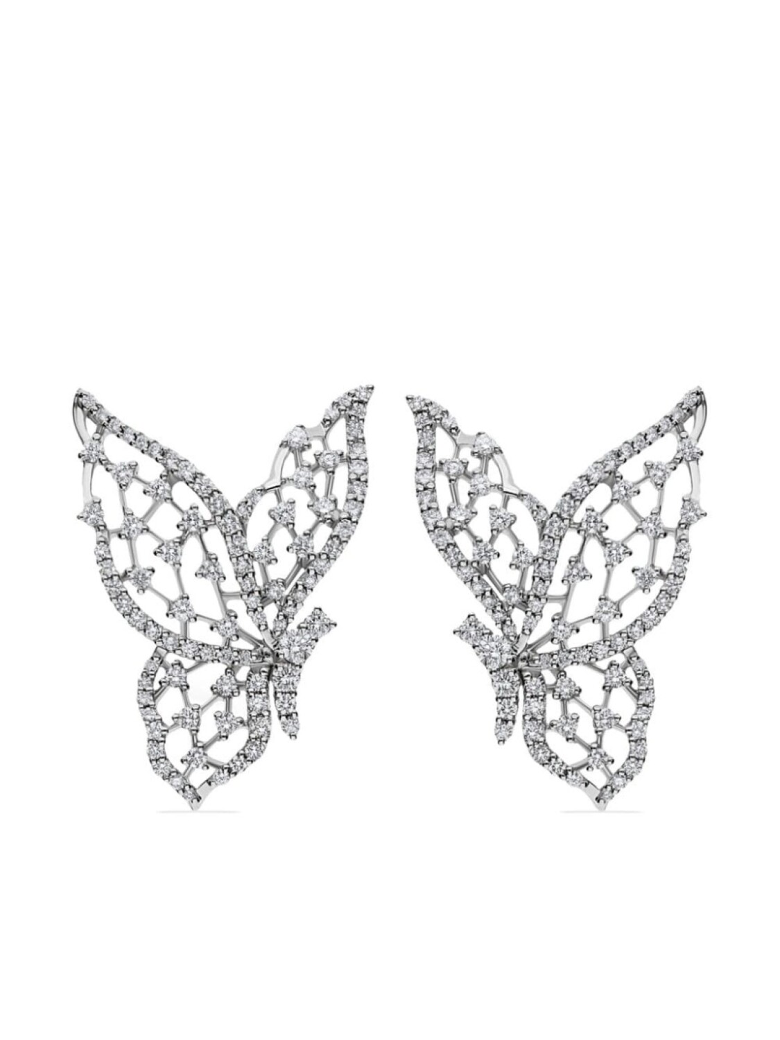 

Серьги Light Wings из белого золота с бриллиантами LEO PIZZO, серебряный