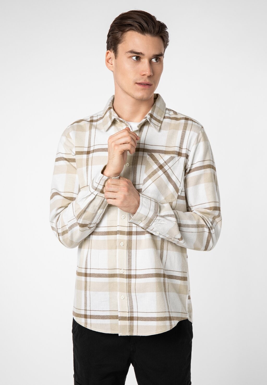 

Рубашка Sublevel, цвет beige