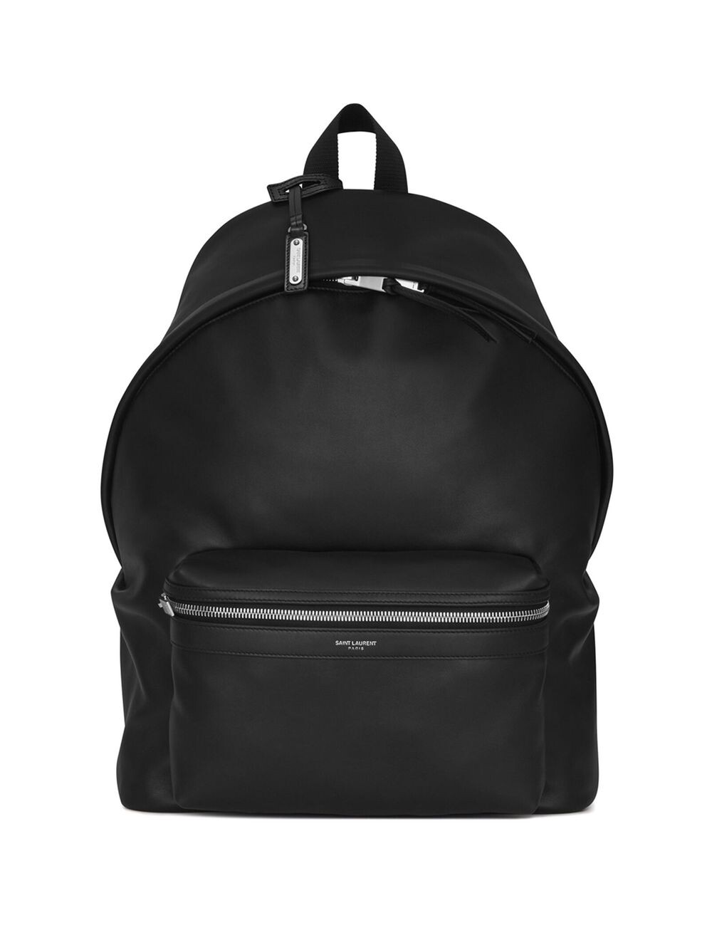 

Городской рюкзак из матовой кожи Saint Laurent, черный