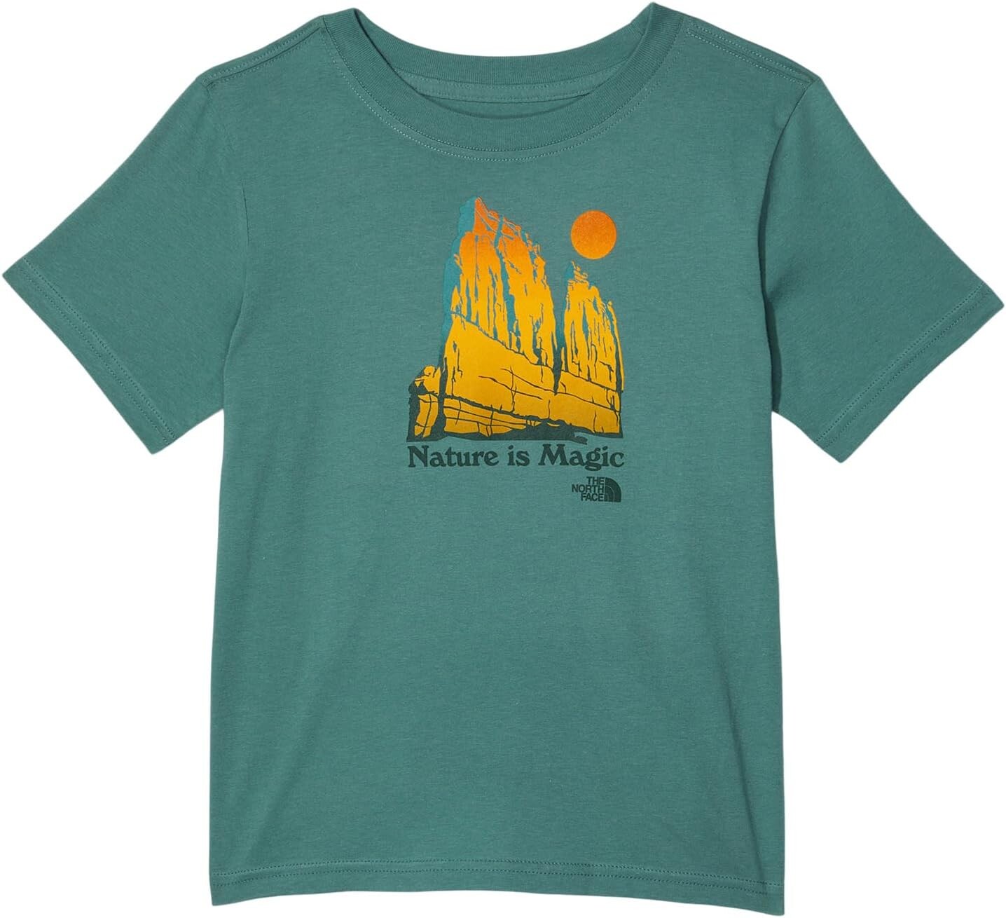 

Футболка The North Face Short Sleeve Graphic Tee, цвет Dark Sage/Summit Gold