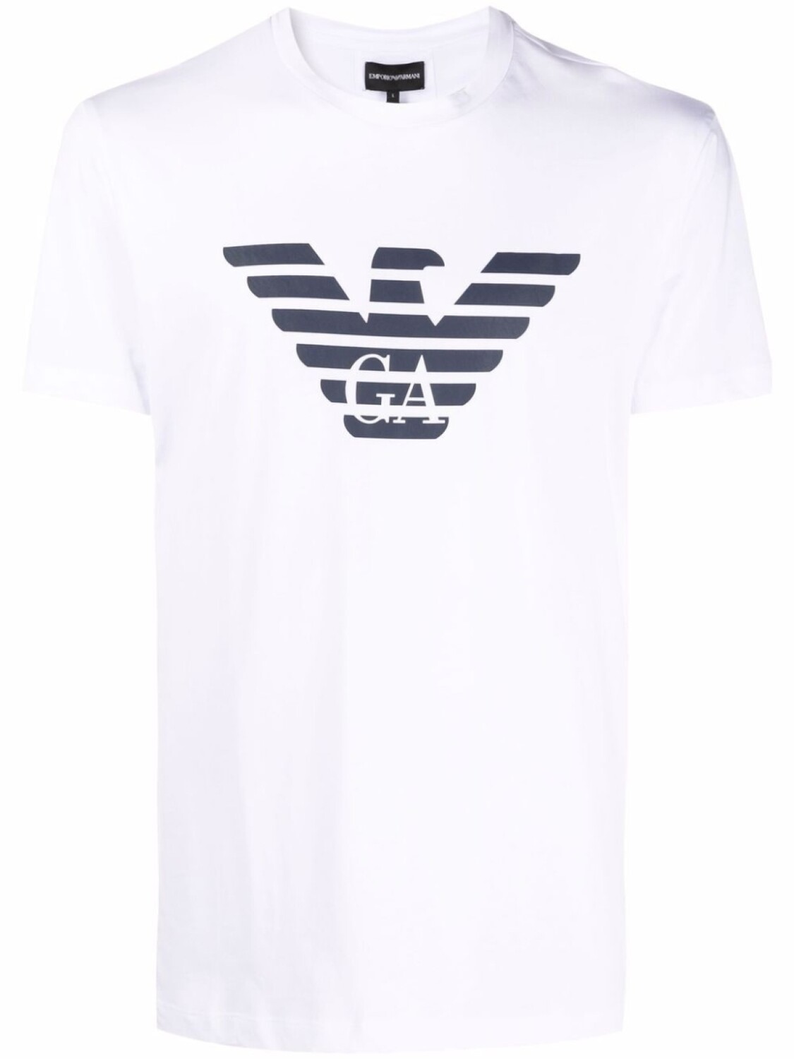

Emporio Armani футболка с логотипом, белый