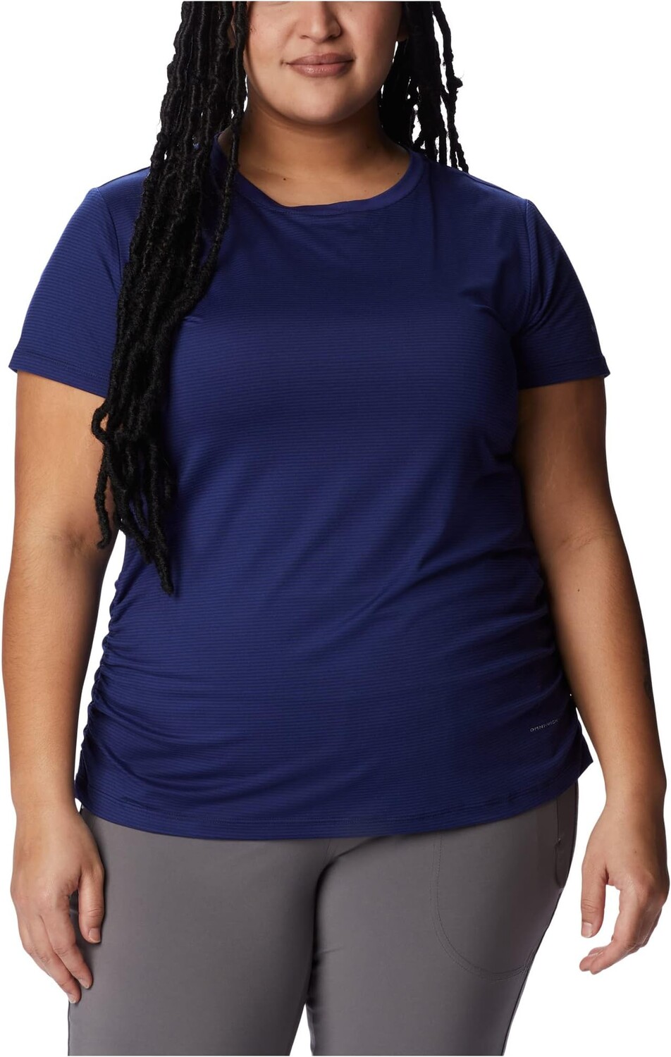 

Топ Columbia Plus Size Leslie FallsShort Sleeve, цвет Dark Sapphire