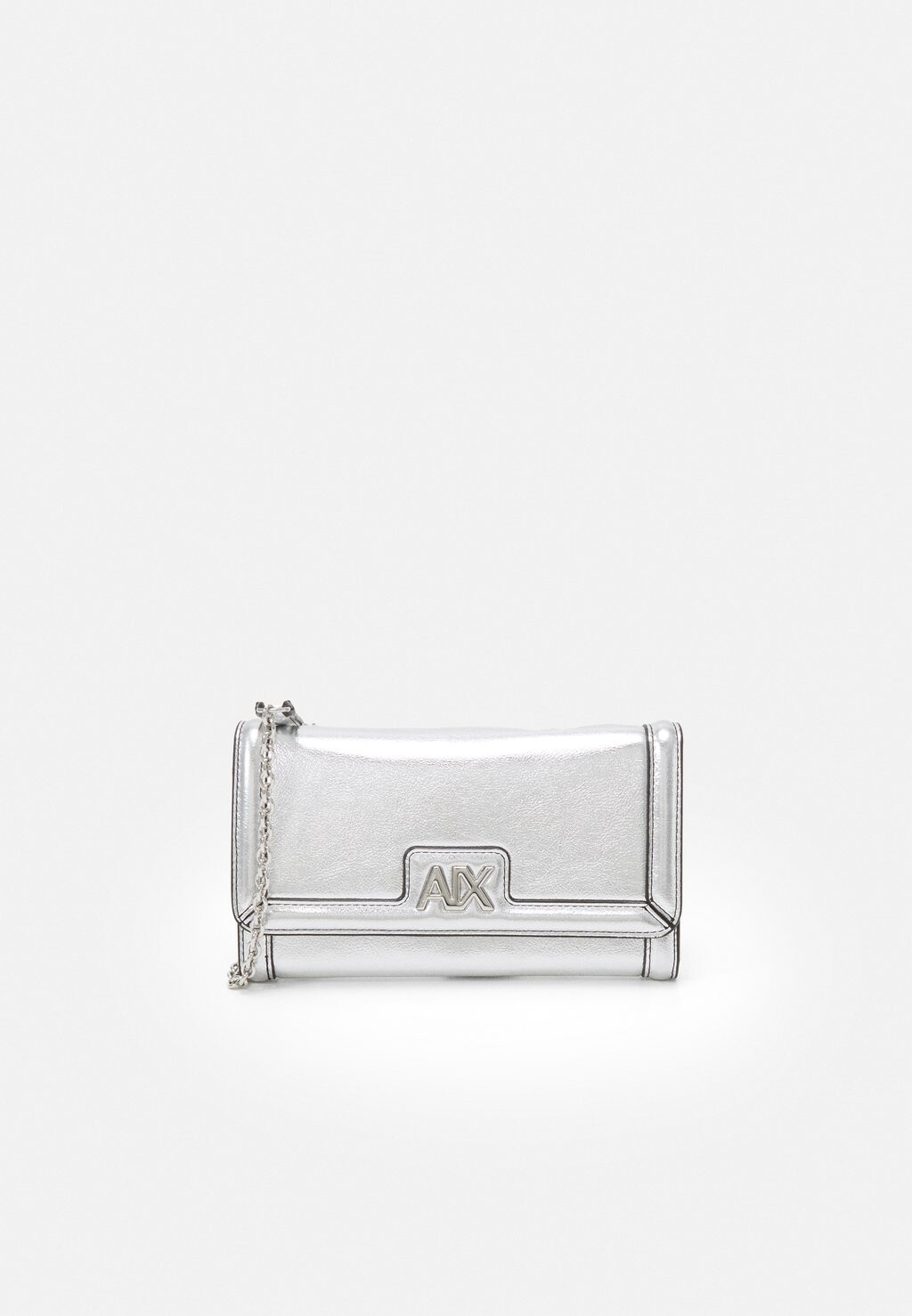 

Кошелек КОШЕЛЕК НА ЦЕПОЧКЕ ЖЕНСКИЙ Armani Exchange, серебристый