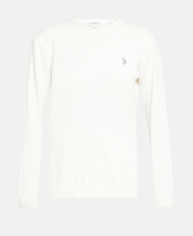 

Джемпер с длинными рукавами U.S. Polo Assn., цвет Wool White