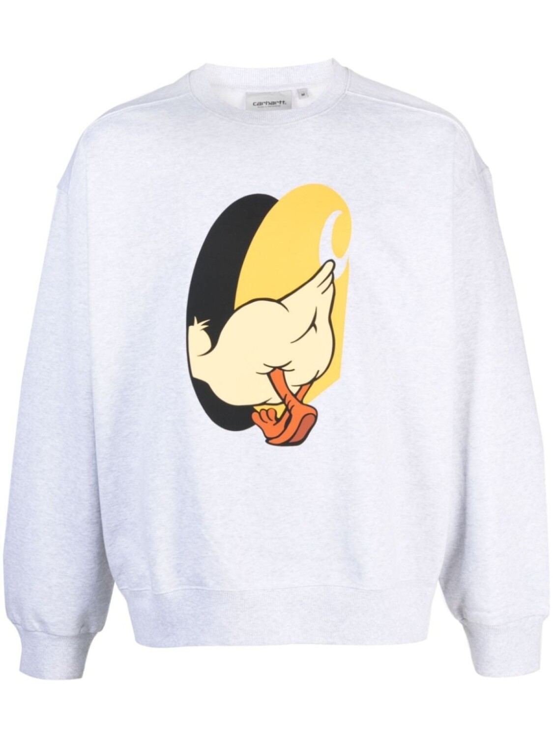 

Carhartt WIP толстовка Knock Knock из коллаборации с DeadKebab, серый