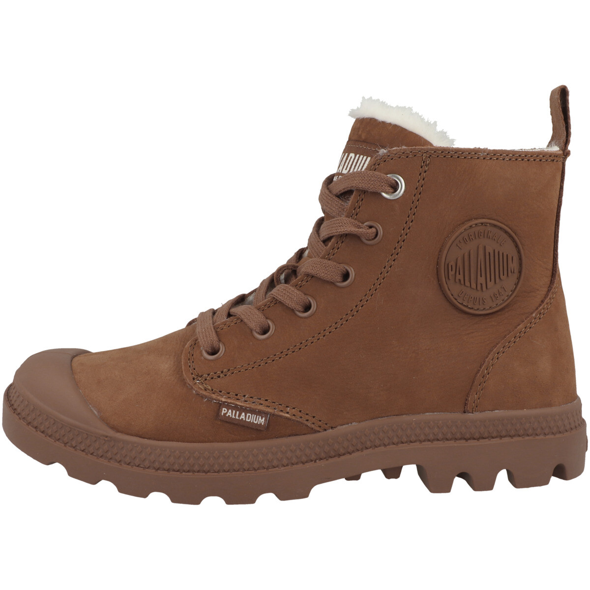 

Ботинки Palladium Schnür Pampa Hi Zip Wool, коричневый