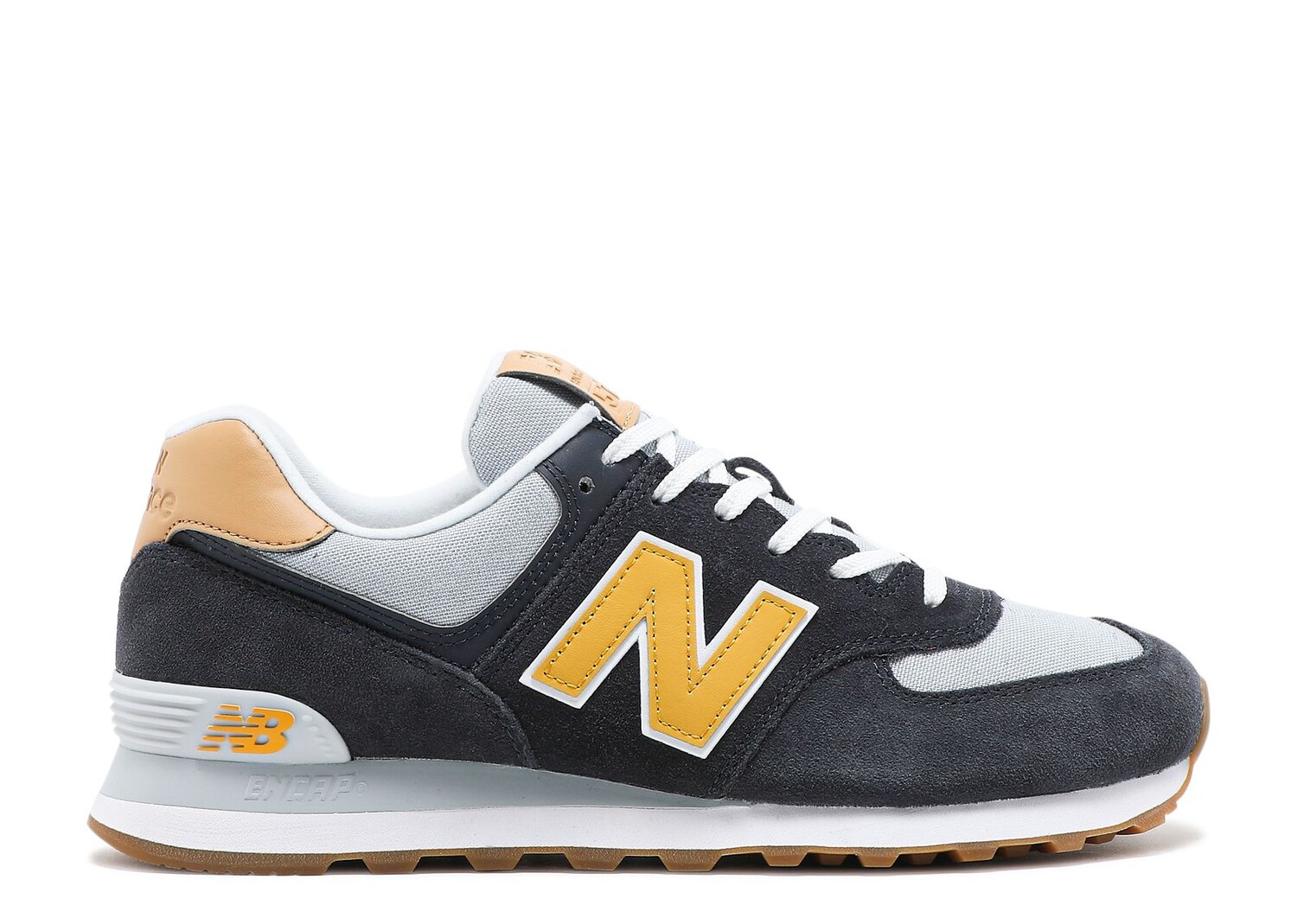 

Кроссовки New Balance 574 'Outerspace Varsity Gold', черный