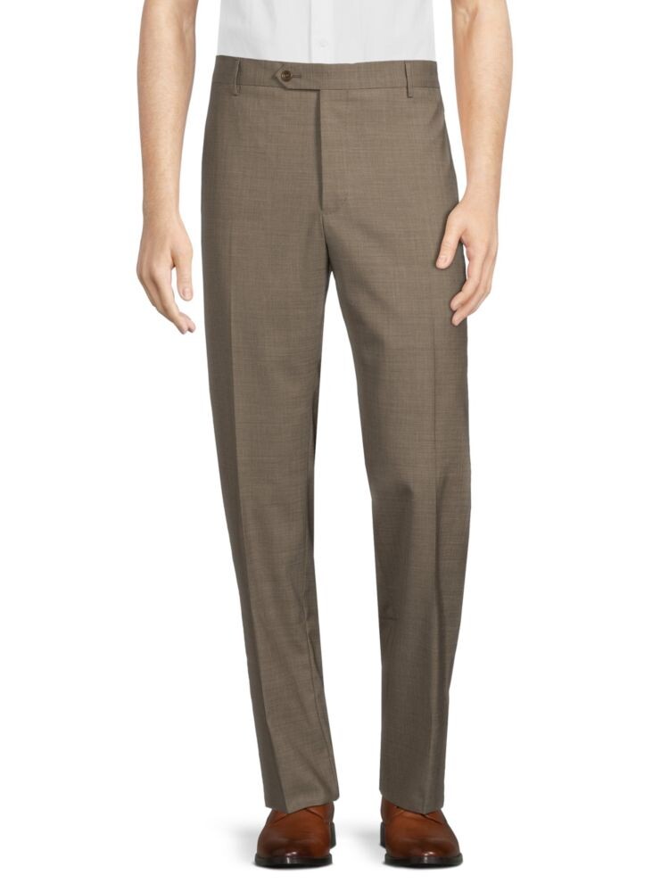

Шерстяные классические брюки Parker Zanella, цвет Dark Beige