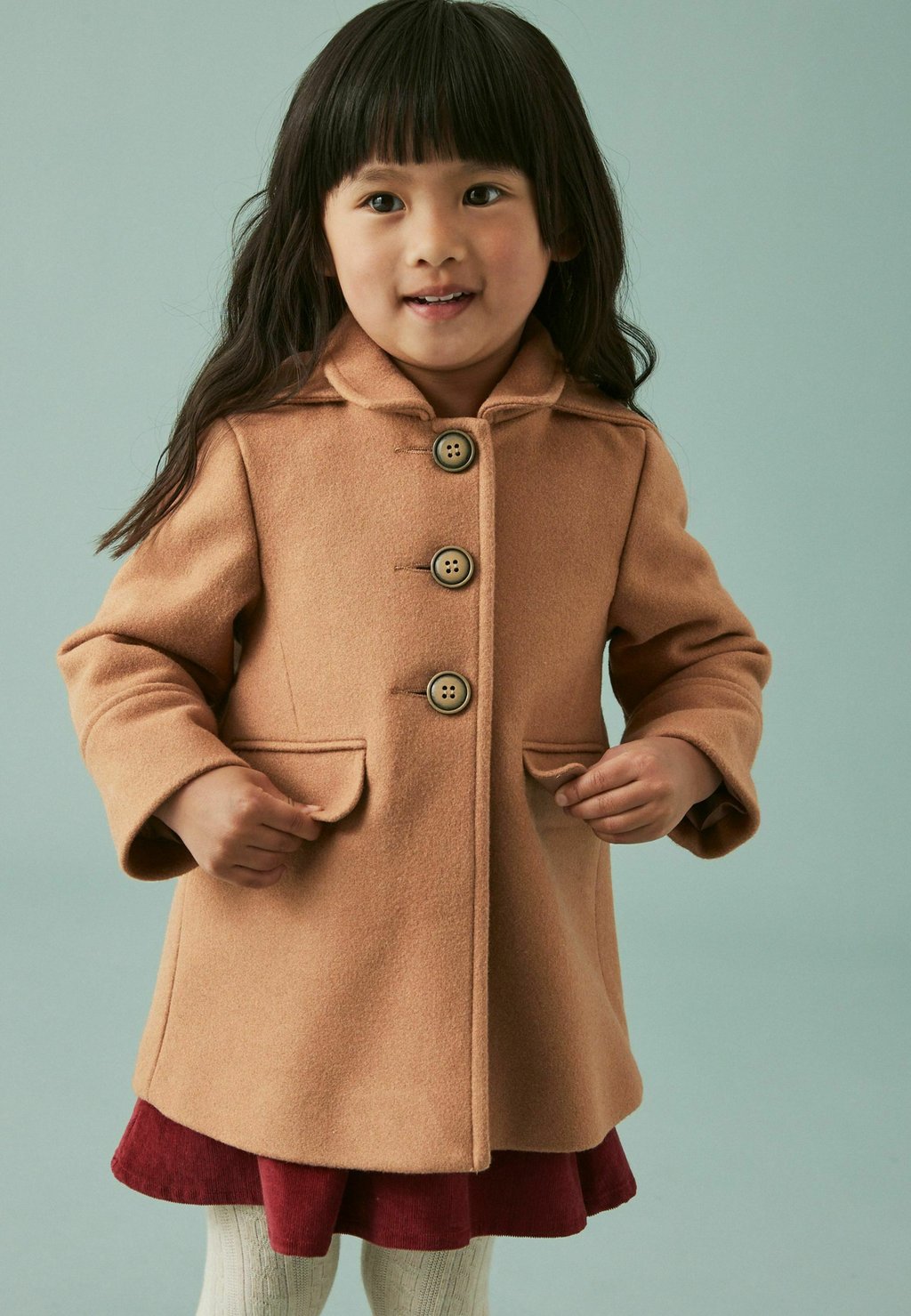 Классическое пальто Next, светло-коричневый классическое пальто mid length next бежевый