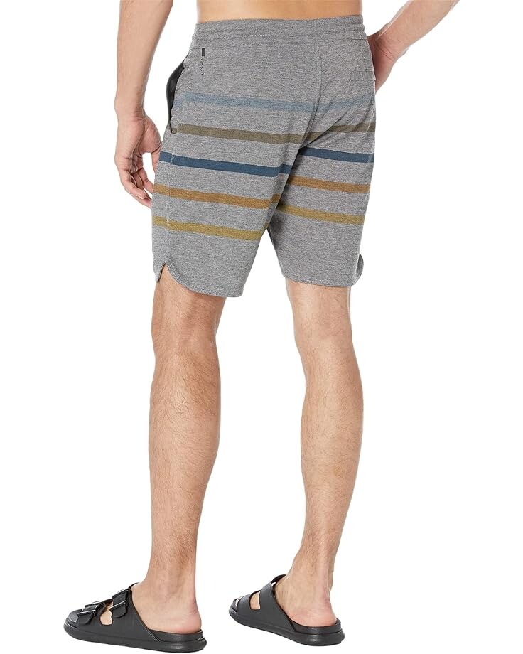 Шорты VISSLA Locker Eco 18.5 Sofa Surfer Shorts, цвет Grey Heather