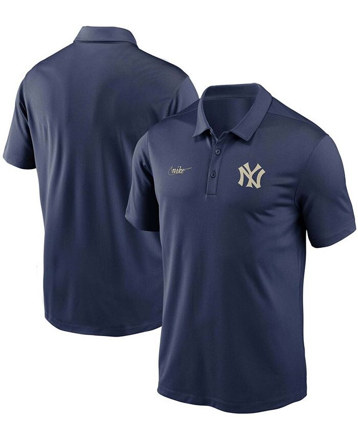 

Мужская темно-синяя рубашка-поло с логотипом New York Yankees Cooperstown Collection Franchise Performance Nike, синий