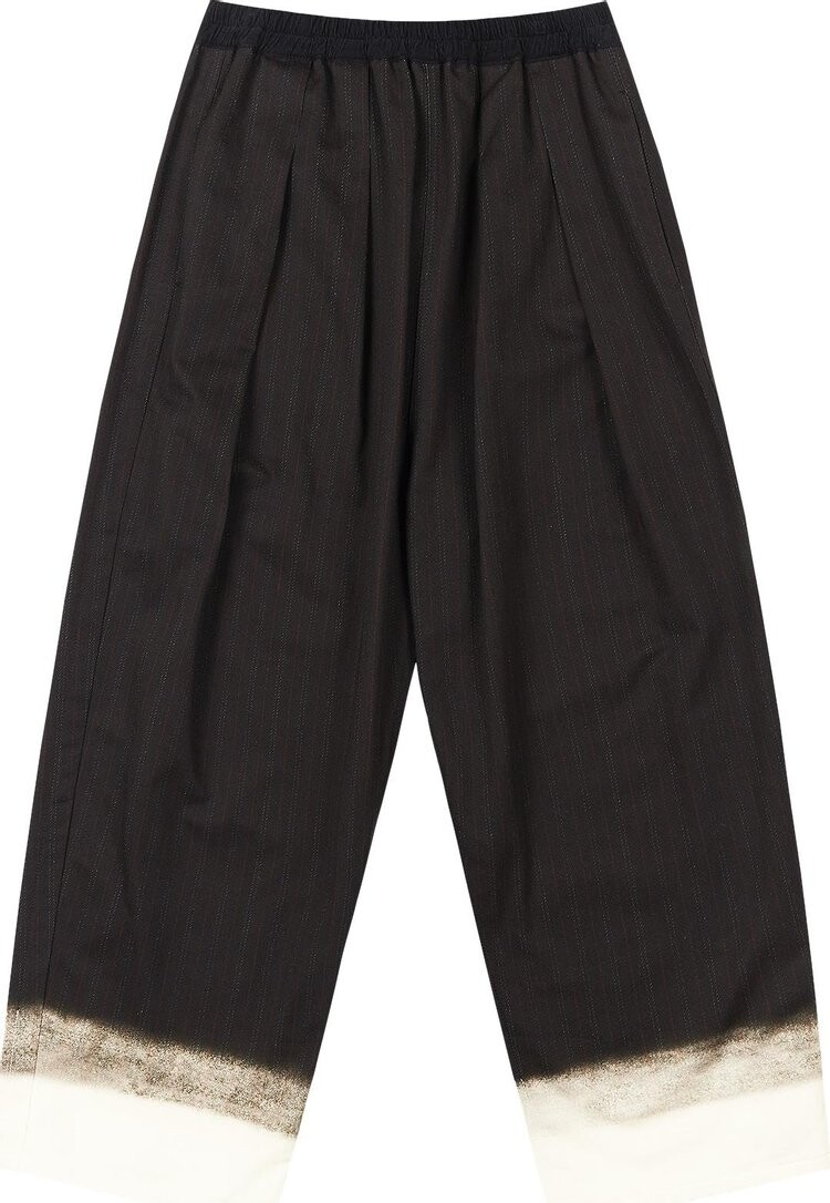 

Брюки Maison Margiela Heritage Pinstripe Print 'Dark Grey', серый