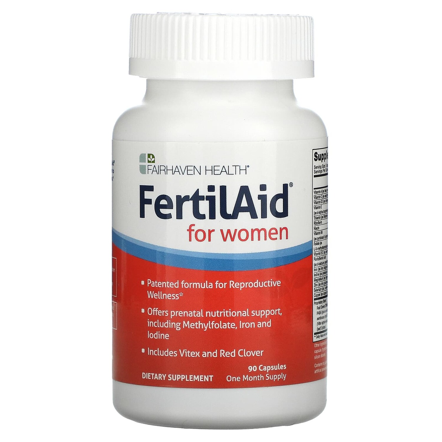 

FertilAid для женщин, 90 капсул, Fairhaven Health