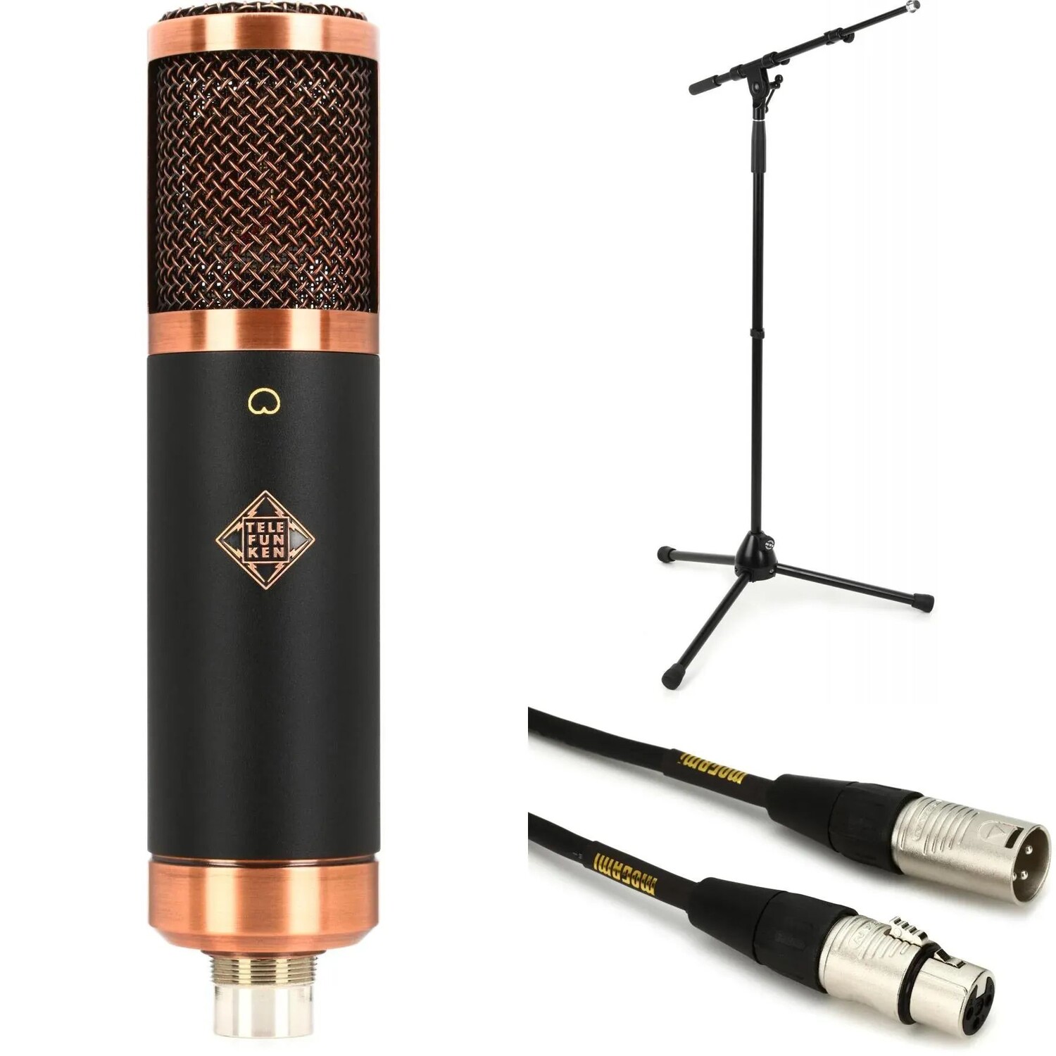 

Telefunken TF29 Ламповый конденсаторный микрофон с большой диафрагмой, подставкой и кабелем