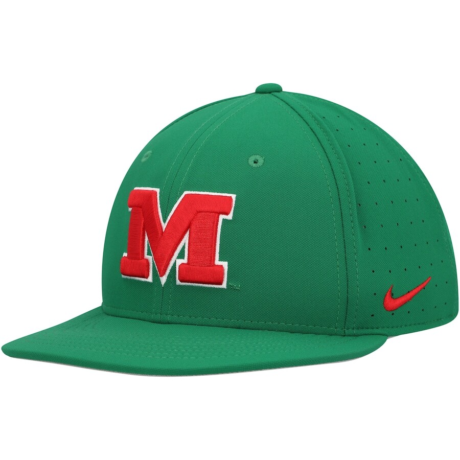 

Бейсболка Nike Ole Miss Rebels, зеленый