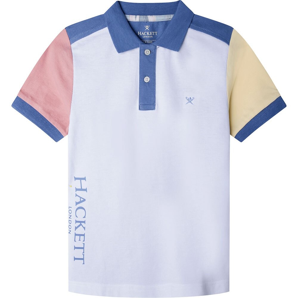 

Поло с коротким рукавом Hackett Multi, белый