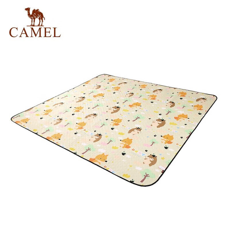 

Camel (Camel) уличный коврик для пикника, влагостойкий коврик, портативный водонепроницаемый влагостойкий складной коврик для пикника, принадлежности для пикника, путешествий, кемпинга, светло-желтый