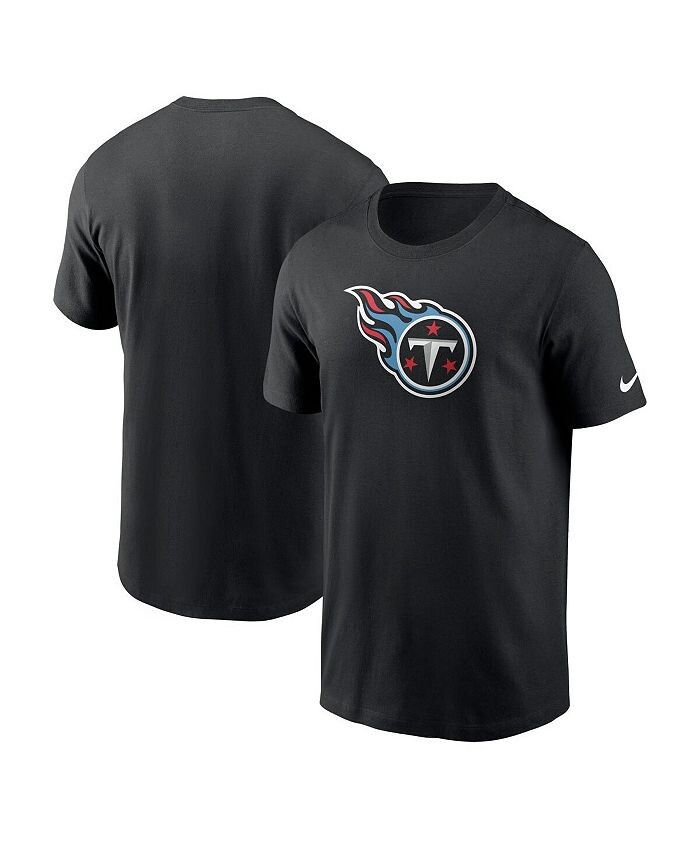 

Мужская черная футболка с логотипом Tennessee Titans Essential Nike, черный
