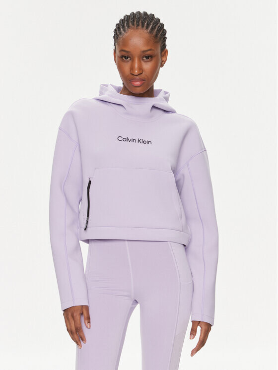 

Толстовка свободного кроя Calvin Klein, фиолетовый