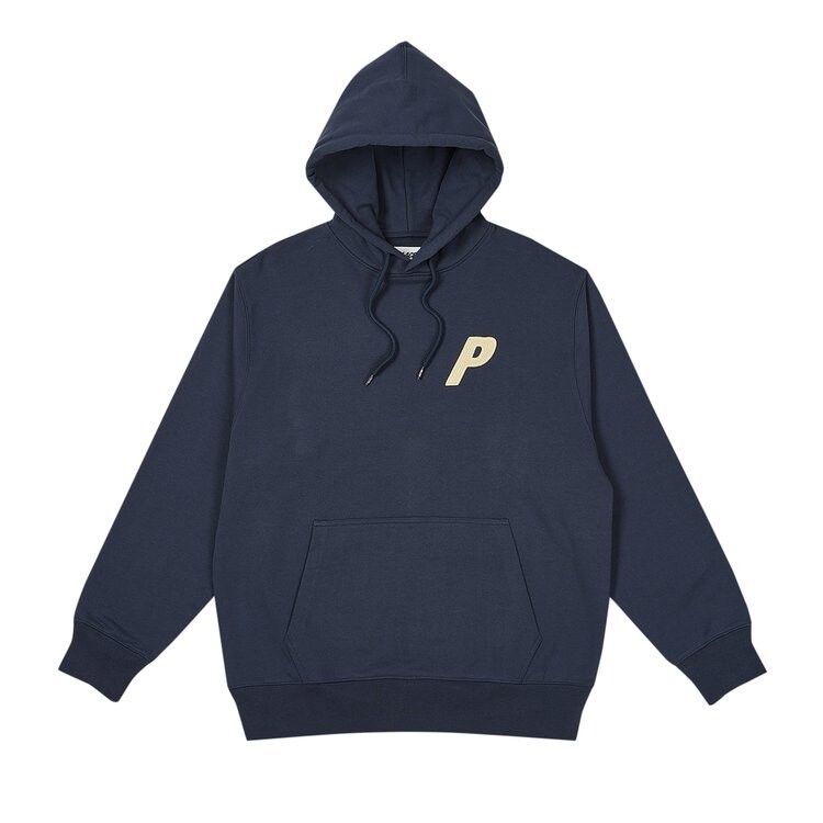 Толстовка Palace P3 Felt 'Navy', синий