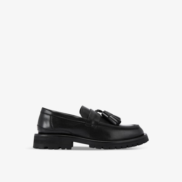 

Кожаные мокасины Hayes с кисточками Kurt Geiger London, черный