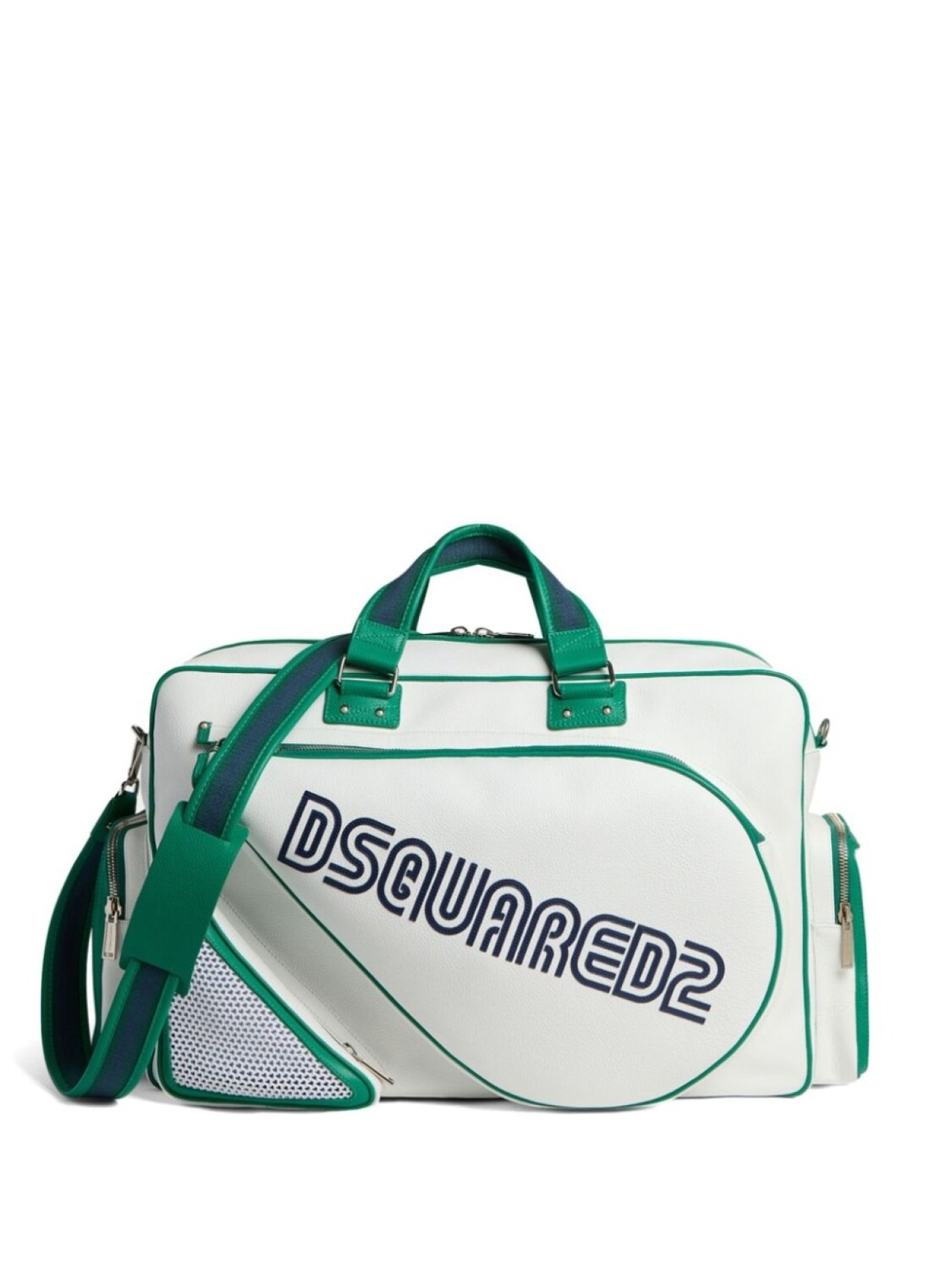 

Dsquared2 сумка-тоут с вышитым логотипом, белый
