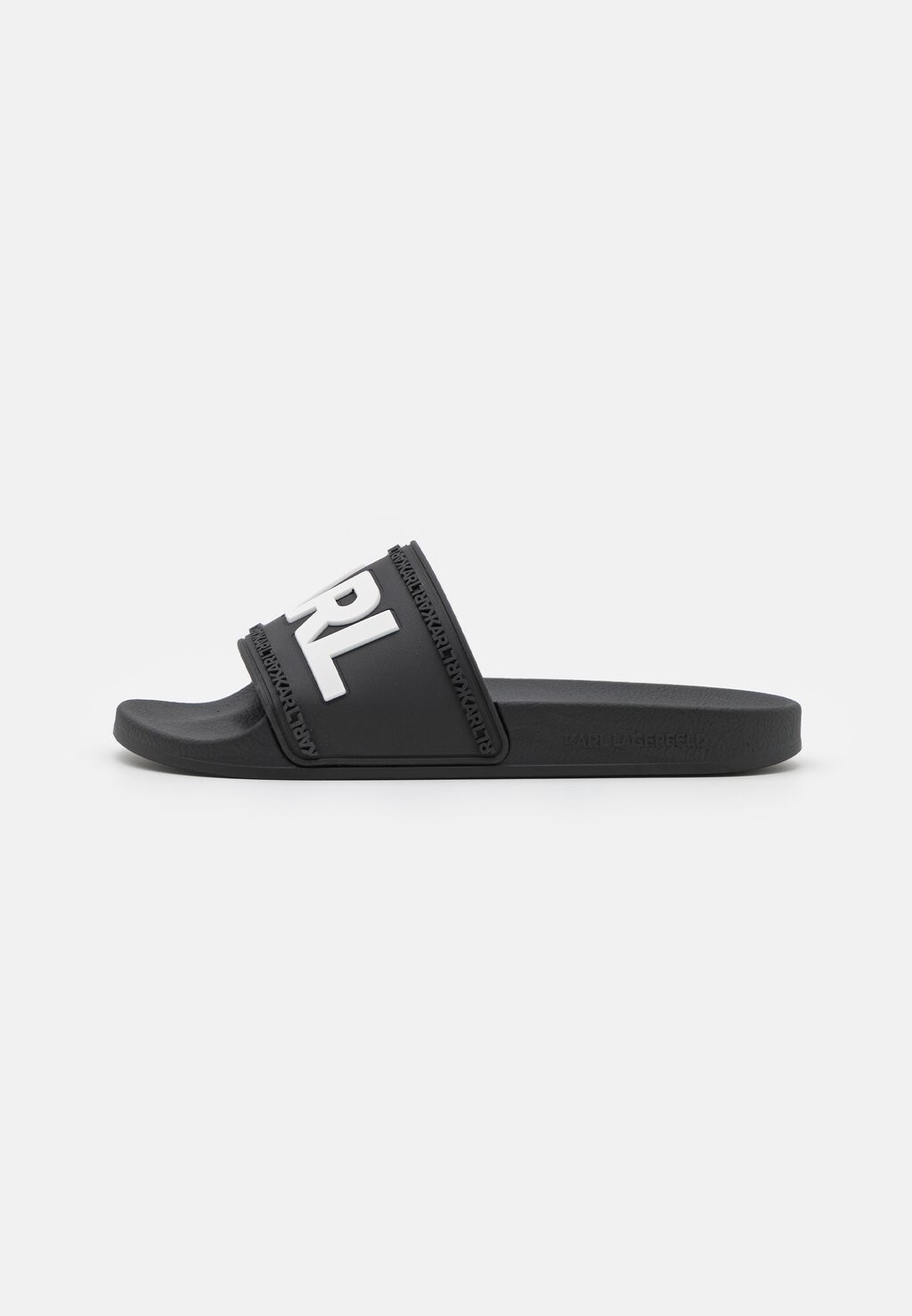

Шлепанцы KONDO LOGO SLIDE KARL LAGERFELD, цвет black