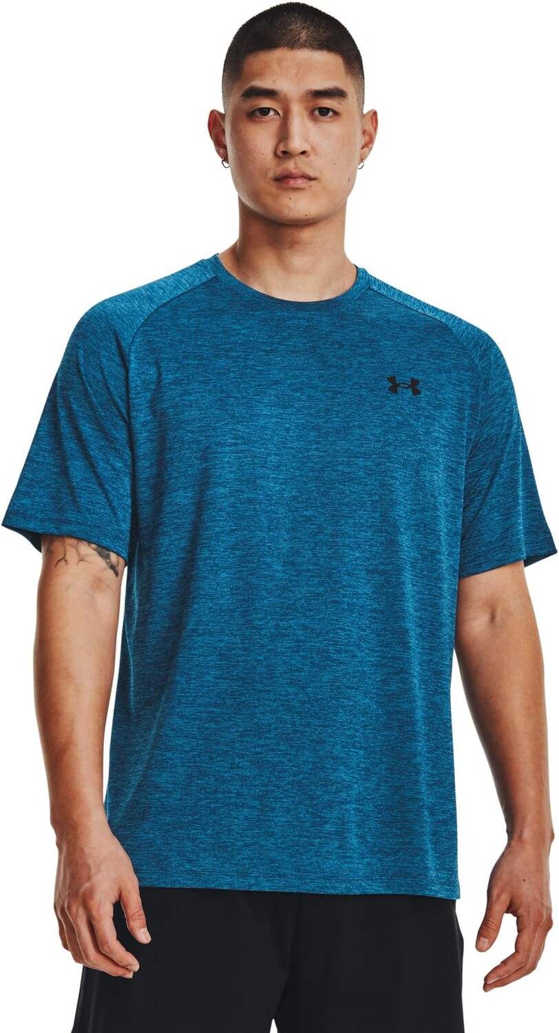 

Футболка с короткими рукавами UA Tech Under Armour, цвет Varsity Blue/Black