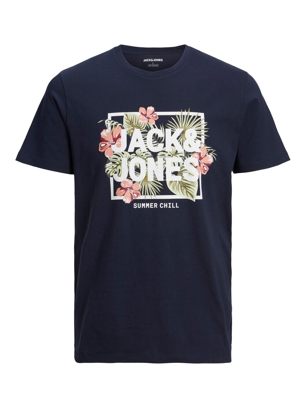 

Футболка JACK & JONES BECS, темно-синий