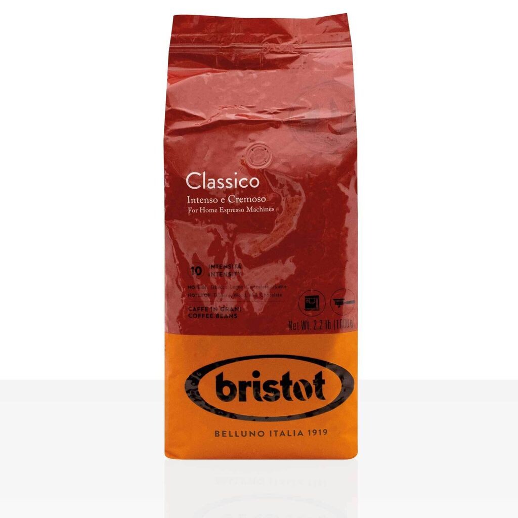 

Кофе Бристот Классико в зернах 1кг. Bristot