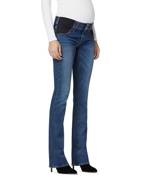

Джинсы для беременных Beth Baby Bootcut цвета Rhythm Rain Hudson, цвет Blue