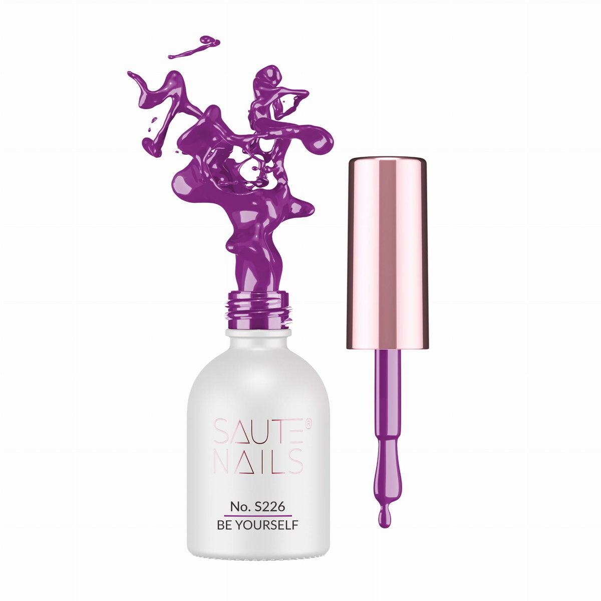 

Saute Nails, Гибридный лак для ногтей S226 Be Yourself, 8 мл