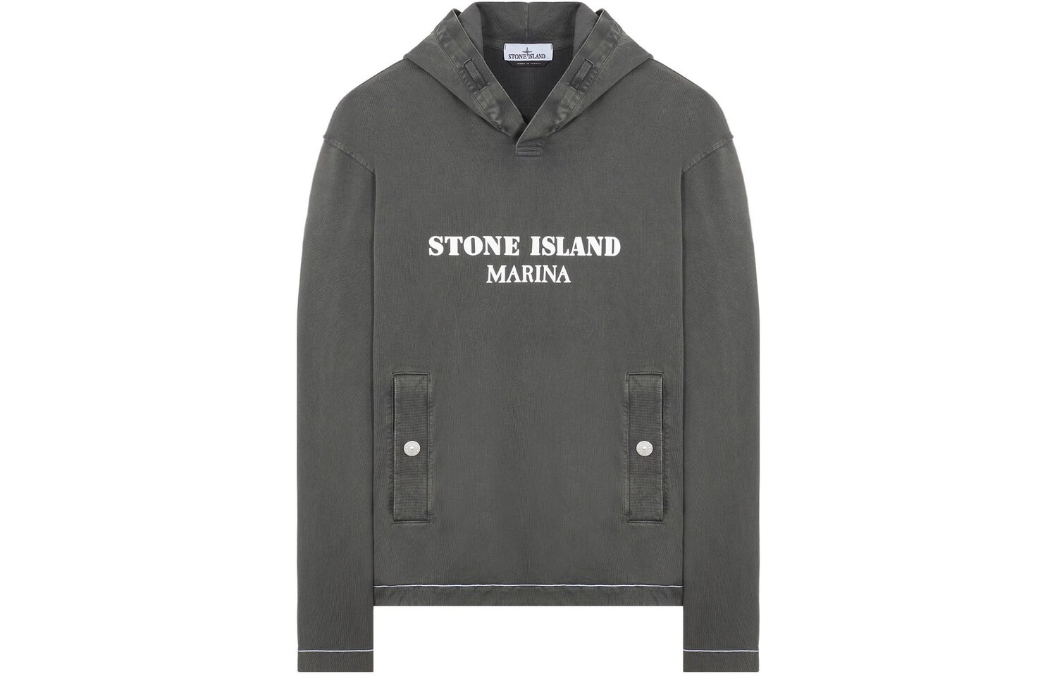 

Марина Толстовка Мужская Серая Stone Island, серый
