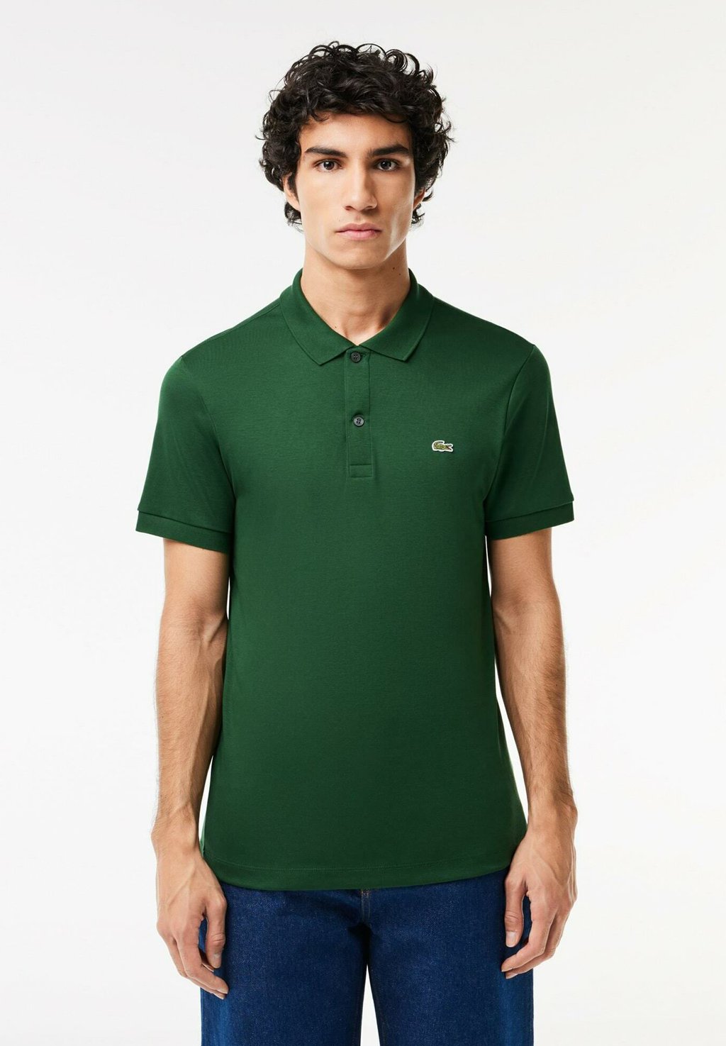 Рубашка-поло Lacoste, цвет vert
