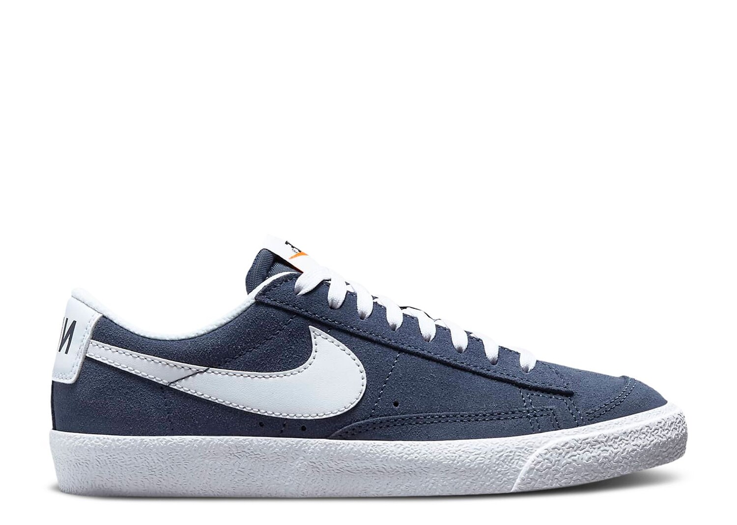 

Кроссовки Nike Blazer Low '77 Suede Gs 'Midnight Navy', синий