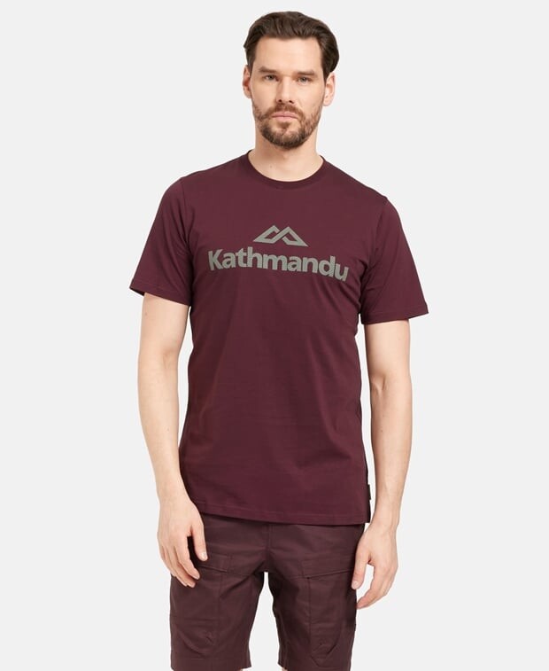 

Футболка Kathmandu, темно коричневый