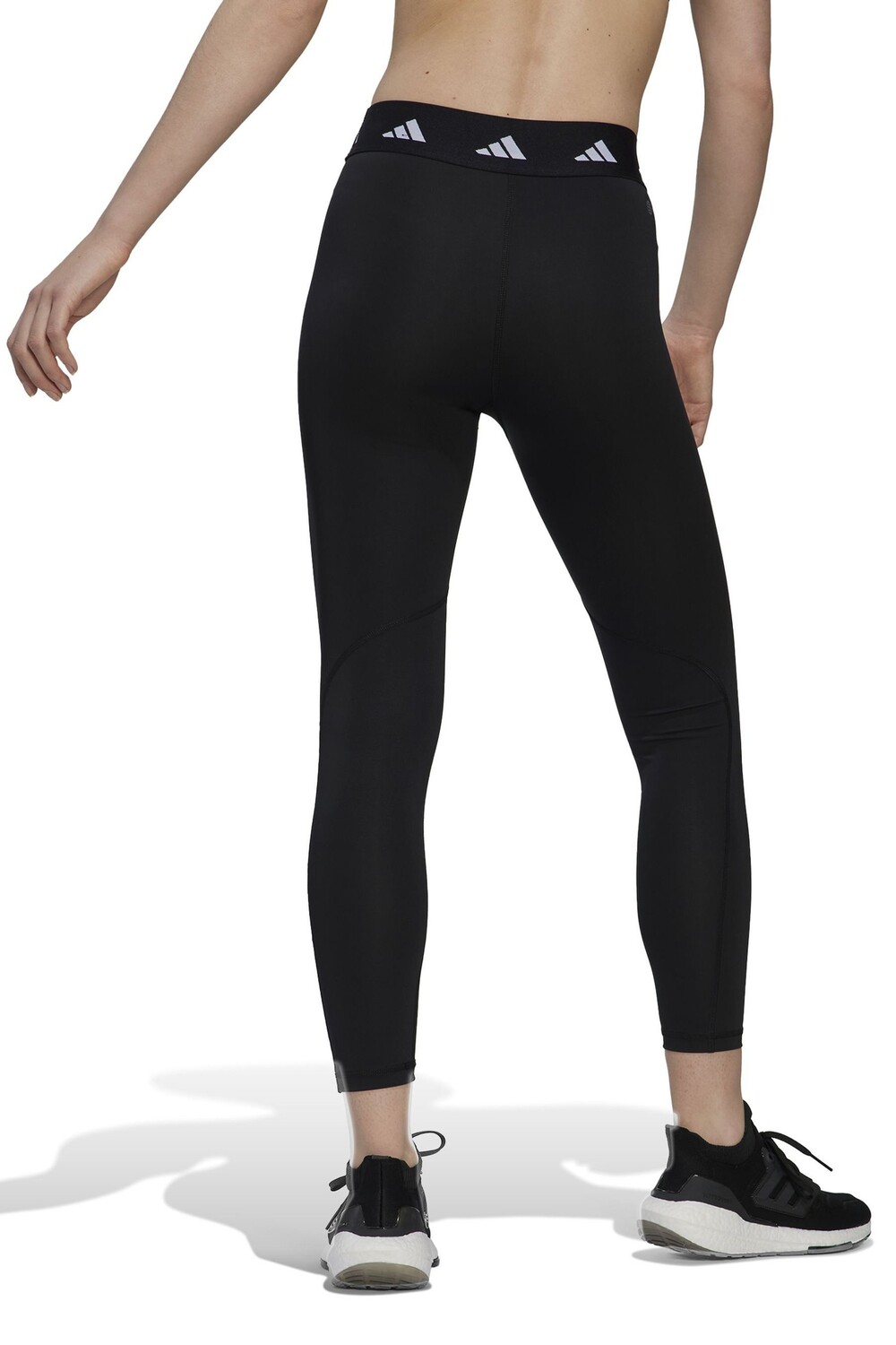 

Леггинсы Performance Training Techfit длина 7/8 adidas, черный