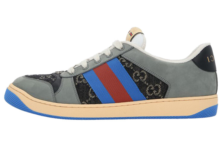 

Низкие кроссовки GUCCI Screener Series GG Черный/Серый
