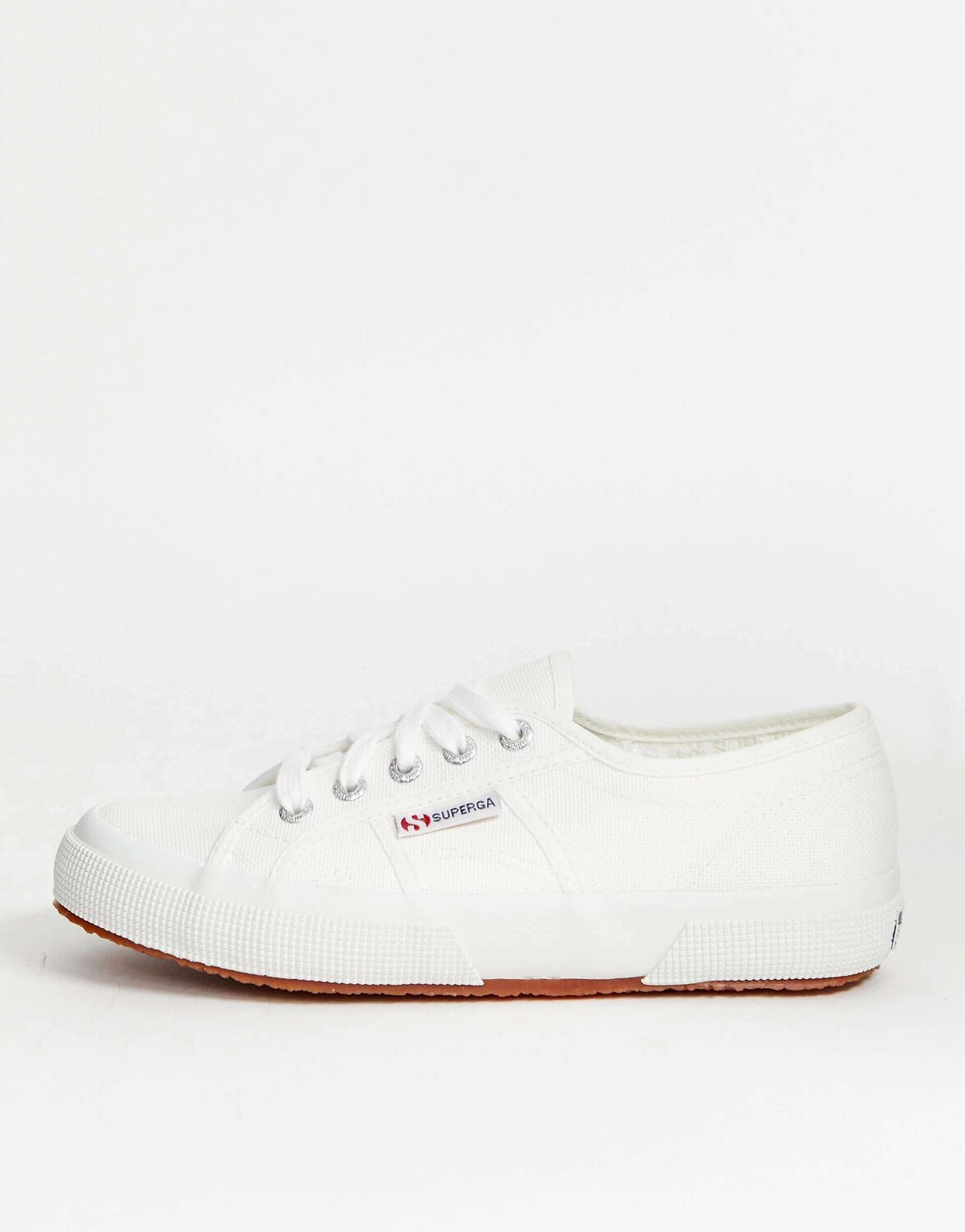 

Классические кеды Superga 2750 Cotu из белой ткани